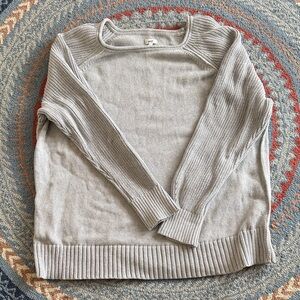 Aerie Light Gray Knit Top